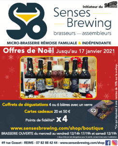 Biere de noel - senses brewing